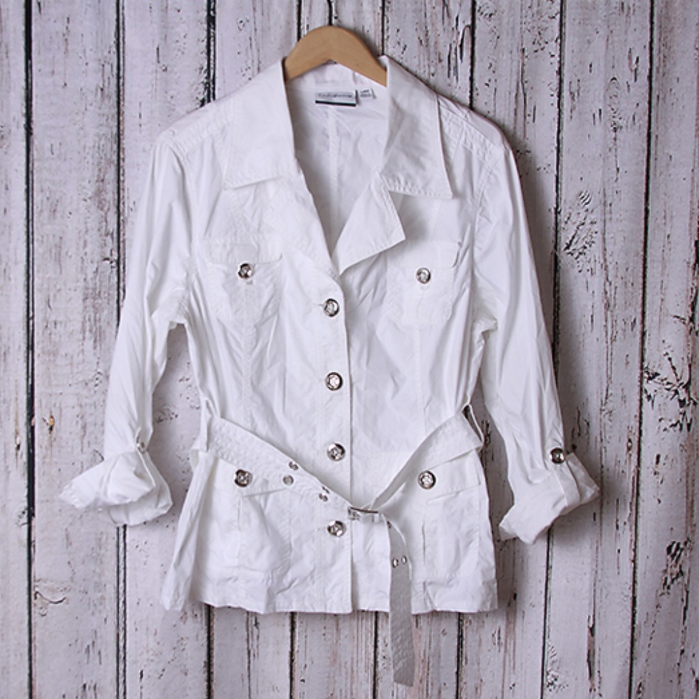 Croft & Barrow Lightweight Trench Jacket Size L